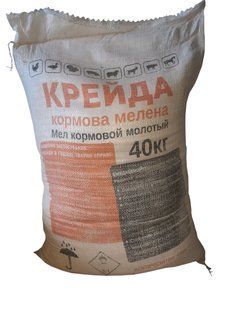 Мел кормовой молотый 40 кг 1007 фото